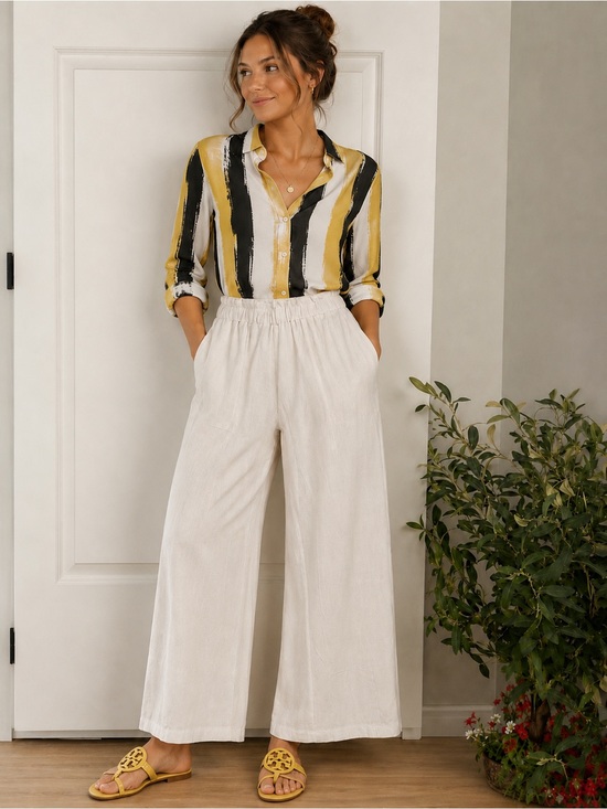 Pants - ANRABESS Wide Leg Pants - M